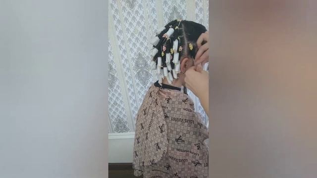 Химическая завивка на длинные волосы смотреть онлайн