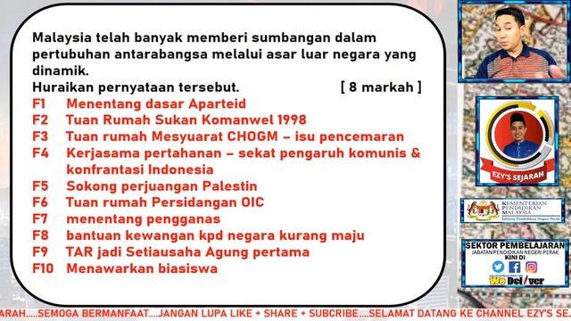 ULANGKAJI T5 BAB 9 : DASAR - DASAR LUAR MALAYSIA смотреть онлайн