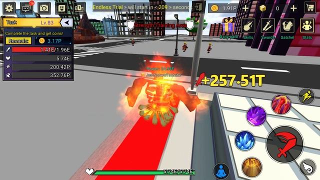 Blockman Go Anime Fighting Simulator - Gameplay Walkthrough Part 232 (Android,ios) смотреть онлайн