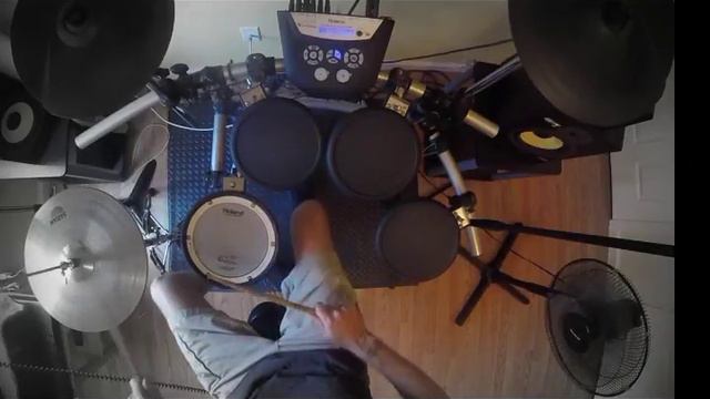 Eric Clapton - Tore Down (drum cover) смотреть онлайн