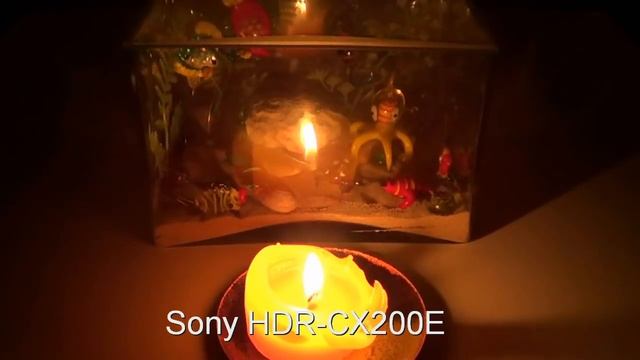 Canon Legria HF R306 vs Sony HDR-CX200E TEST BEI KERZENLICHT смотреть онлайн