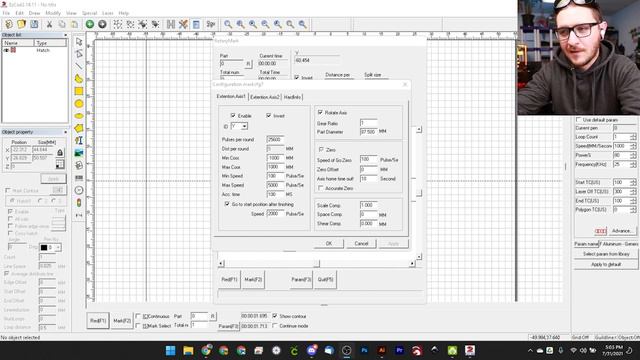 Set Up A Fiber Laser Rotary Tool with EZCAD | COMPLETE GUIDE смотреть онлайн