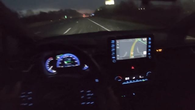 2020 Toyota Corolla XSE - POV Night Drive (Binaural Audio) смотреть онлайн