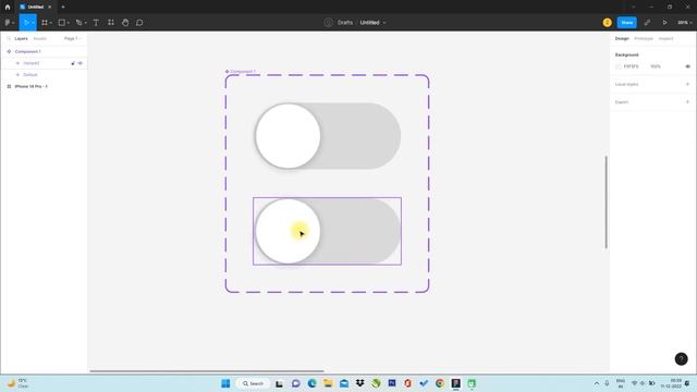 How to make slide button in #figma #slider #slidebutton смотреть онлайн