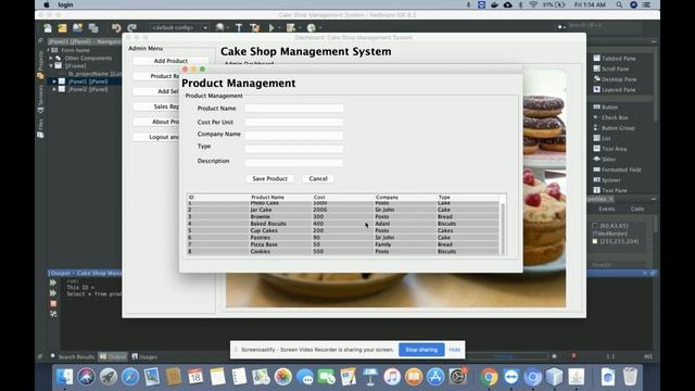 Core Java and MySQL Project on Cake Shop Management System смотреть онлайн