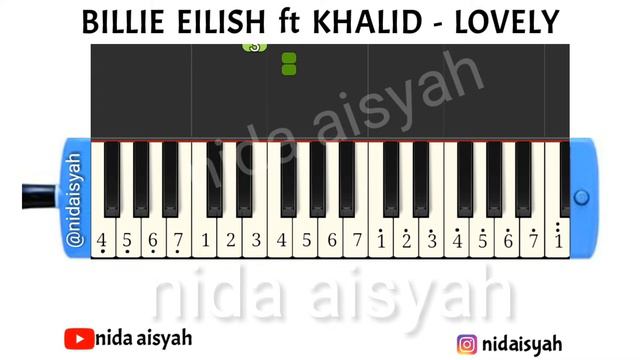 NOT ANGKA PIANIKA LOVELY | TUTORIAL MUDAH MAIN PIANIKA LAGU LOVELY BILLIE EILISH FEAT KHALID смотреть онлайн