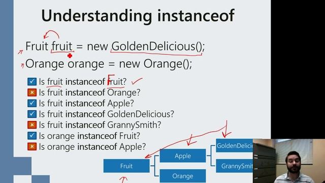 Using the instanceof Keyword смотреть онлайн