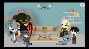 Реакция персонажей из Властелин колец на тикток.