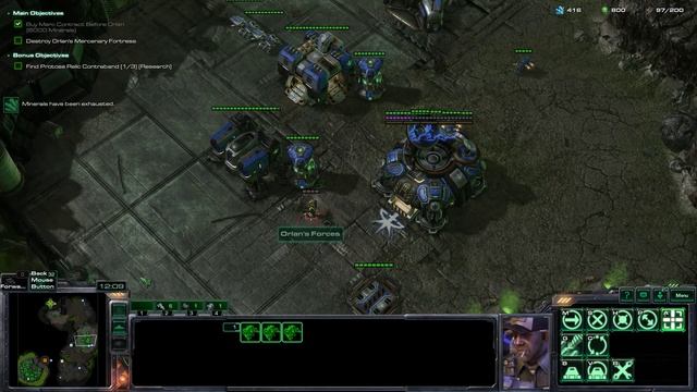 Starcraft 2 WoL Campaign walkthrough - Cutthroat смотреть онлайн