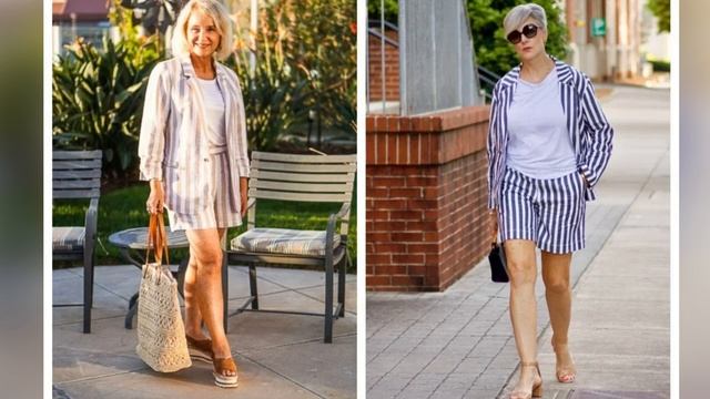 КАК НОСИТЬ ЛЕТНИЕ ШОРТЫ ЖЕНЩИНАМ 50+ 55+ 60+? ИДЕИ СТИЛЬНЫХ ОБРАЗОВ НА ЛЕТО 2023 смотреть онлайн