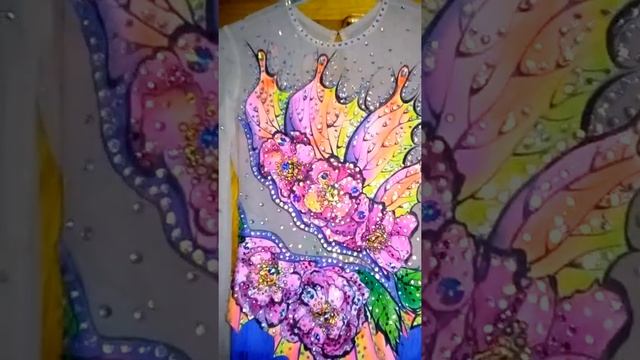 Gymnastics leotard, height 134-140 смотреть онлайн