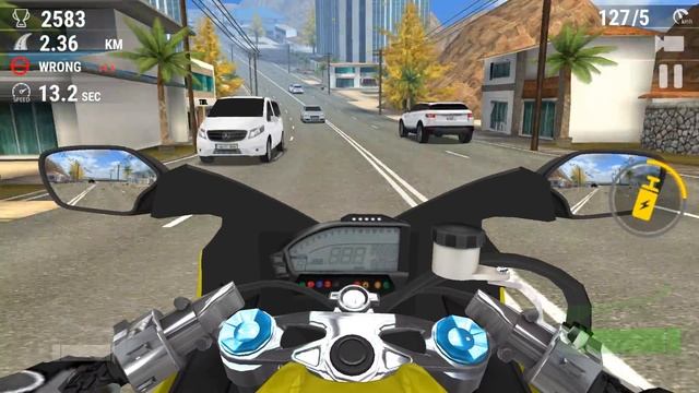 Moto Rider Traffic Racing - Gameplay Android game - motorcycle games смотреть онлайн