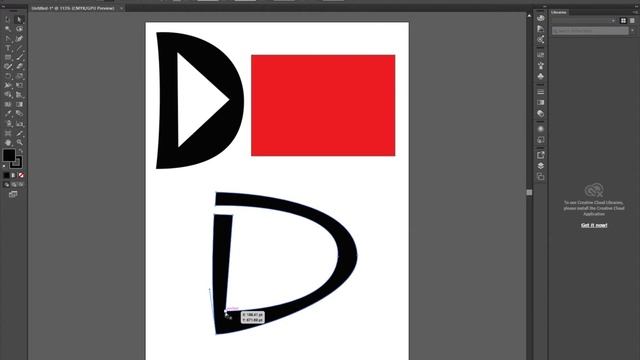 Compound Paths and Making Objects in Adobe Illustrator смотреть онлайн