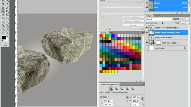 Photoshop Tuto : Modification d'un rocher смотреть онлайн
