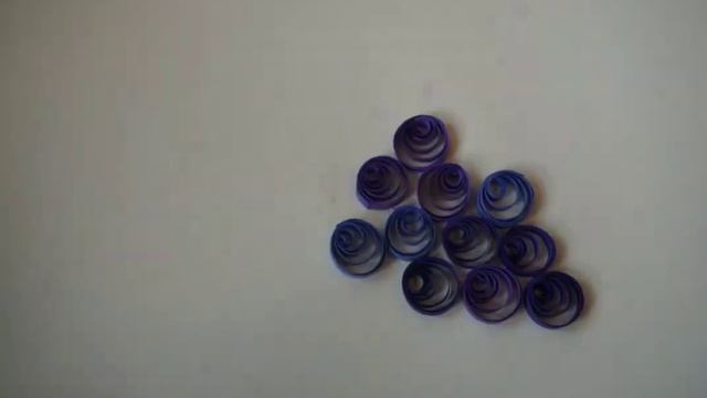 Квиллинг. Виноград. смотреть онлайн