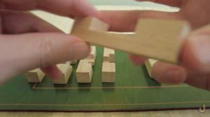 6-Piece Wooden Cross Puzzle -- Solution