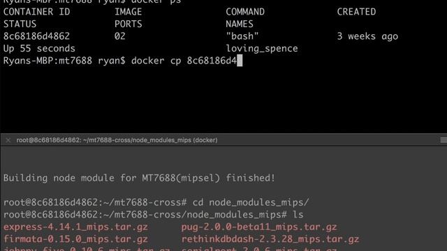 Use Docker for mt7688 cross build смотреть онлайн