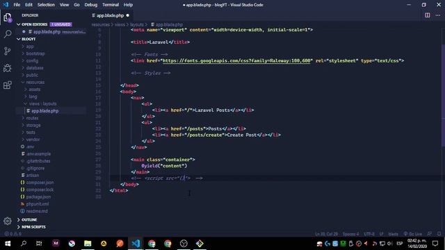 Build a Simple Posts App using Laravel #2 (Layout & Web Routes) смотреть онлайн