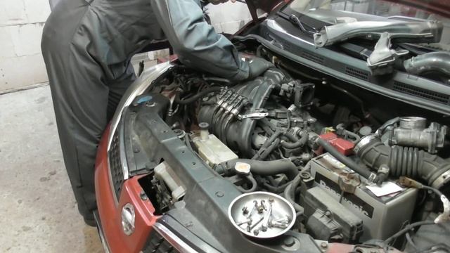 Nissan Tiida misfire. смотреть онлайн
