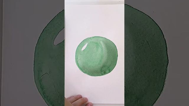 Рисуем арбуз. Как нарисовать арбуз. Арбуз акварель. Drawing watermelon watercolor. Art lessons. смотреть онлайн