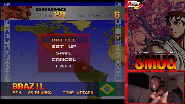 SMUG PLAYS STREET FIGHTER ALPHA 3 WORLD TOUR! смотреть онлайн