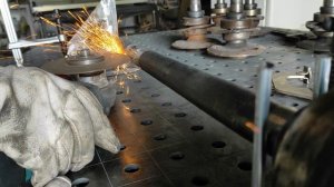 Нарезка шлицов на полуосях ВАЗ #самоделка #минитрактор