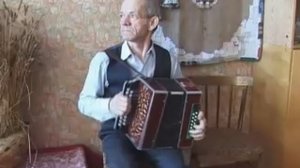 Павел Федорович Голованов. "Под пляску девушкам". Кирилловская гармонь-хромка.