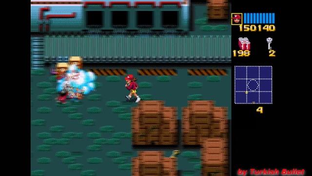 Zombies Ate My Neighbors (Sega Genesis) - (Level 10 - No Assembly Required) смотреть онлайн