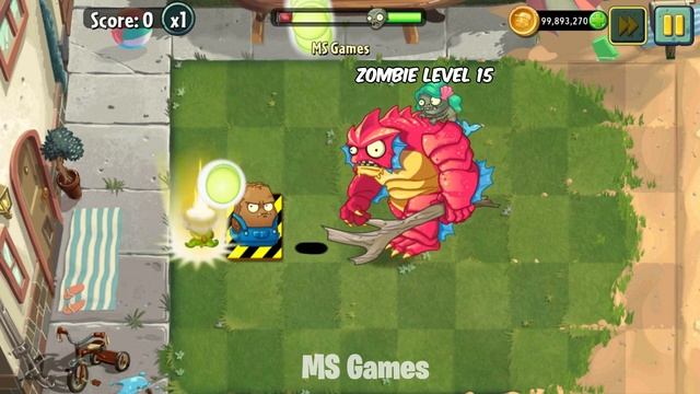 Every Plants POWER UP Infinite ! Vs Deep Sea Gargantuar Zombie Level 15 - Who will win ? - PvZ 2 смотреть онлайн