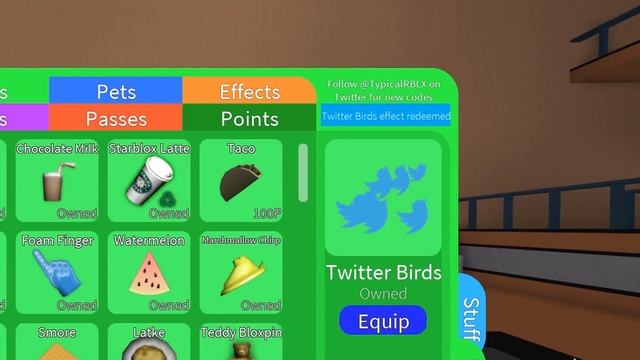[CODE] HOW TO GET THE TWITTER BIRDS EFFECT | ROBLOX Epic Minigames смотреть онлайн