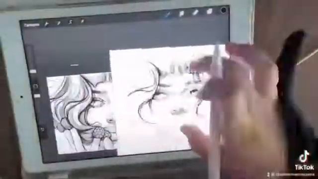 Рисую в procreate. Процесс рисования. смотреть онлайн