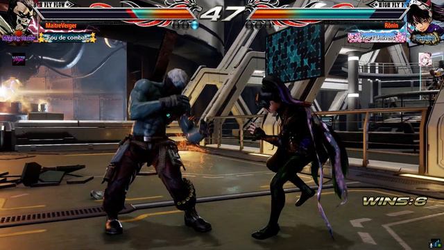Tekken 7 Ranking FR FT10 Ronin (Kunimitsu/Steve) - MaitreVerger (Bryan)
