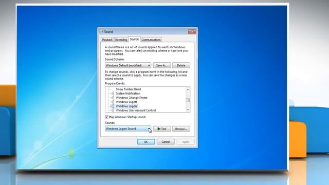 How to change system logon sound in Windows® 7 смотреть онлайн