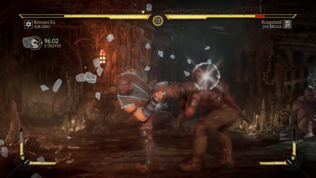 Mortal Kombat 11 - Sub Zero vs Jax (Very hard gameplay) смотреть онлайн