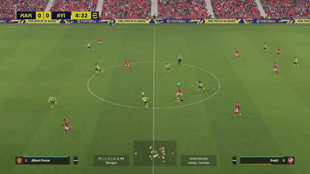 eFootball 2023 игра с M_I_C_H_I_G_A_N4 (топ 4) вот такие они донатные и ранимые🙃 смотреть онлайн