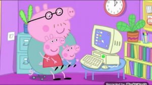 Свинка пеппа "мама свинка работает"