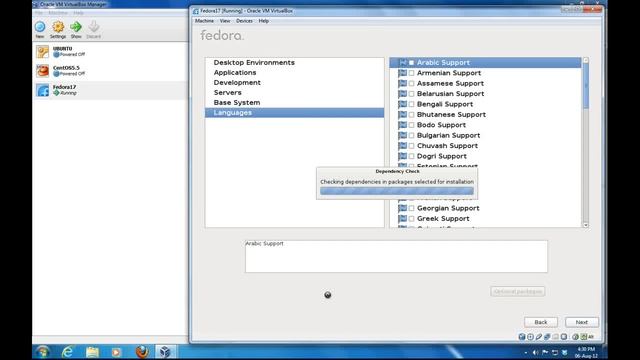 Fedora 17 Installation using VirtualBox смотреть онлайн