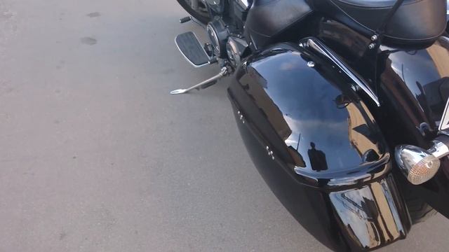 Batwing fairing Delux + кофры, на XVS 1300 #BatwingSpb смотреть онлайн