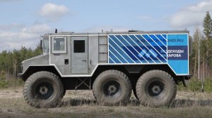 Экспедиционный вездеход "Бурлак". Обзор интерьера