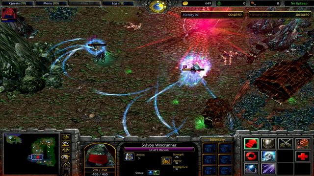 Warcraft 3 Custom Abilities - Barrage, Stored Healing, & Barrier смотреть онлайн