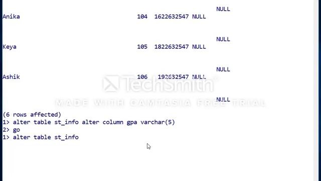 SQL Tutorial 6 Bangla | Update and edit SQL DB | Renaming Table смотреть онлайн