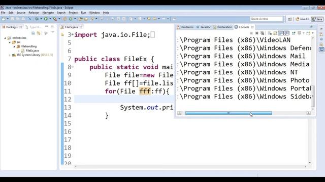 listFiles() method in Java | What does ListFiles do in Java | What is isDirectory in Java смотреть онлайн