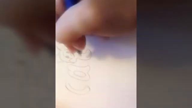 Рисую кота из слова Cat смотреть онлайн