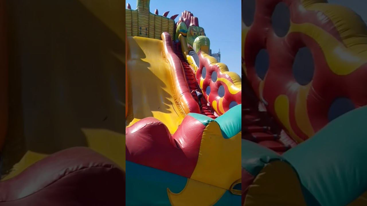 город Омск в ленинском районе у пароплазы открыли клёвую горку и карусель для детей! 08052021 смотреть онлайн