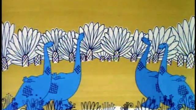 Masters Of Russian Animation  1967 Mountain Of Dinosaurs By Rasa Strauntamane Russub Eng