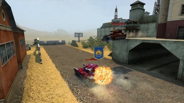Tanki online Guide.....The best way to capture flags смотреть онлайн