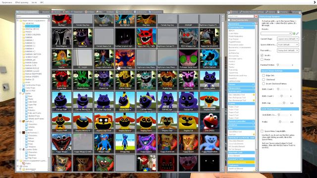 Spartan Kicking All Poppy Playtime 3 Monsters Catnap Dogday Bubba Bubbaphant Boss Craftycorn In Gmo