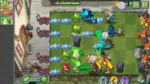 ПРоХоДиМеЦ знакомится с Ледяной КОЛЮЧКОЙ / Игра Растения против Зомби 2