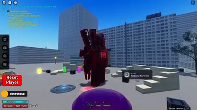 Roblox Skibidi Toliet Siege Defense Rating Cameraman Speakerman Tvman