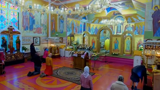 23.10 Літургія. Собор Волинських святих смотреть онлайн